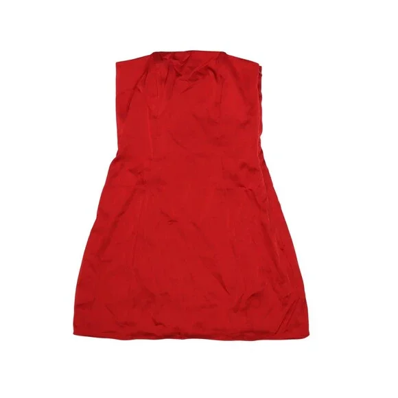 Oh Polly | Dresses | Oh Polly Dress Womens Us 4 Scarlet Red Strapless Mini  Bodycon Party Cocktail | Poshmark